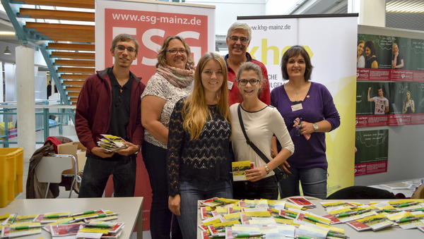 Mitglieder der KHG Mainz und ESG Mainz