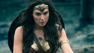Gal Gadot in ihrem Wonder Woman Kostüm.