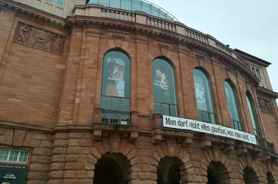 Das Mainzer Staatstheater.