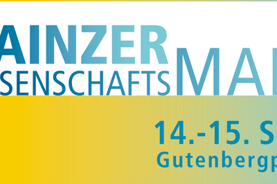 Banner des Wissenschaftsmarktes 2013