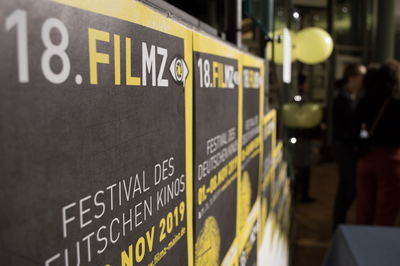 PLakate des 18. FILMZ - Festival des deutschen Kinos.