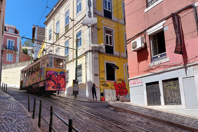 Eléctrico in Lissabon