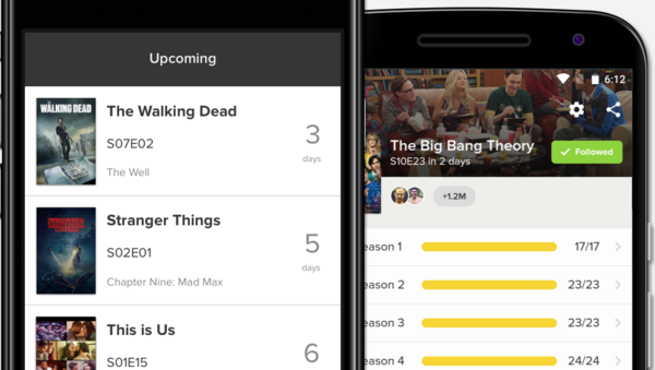 App TV Time: TV-Serien Tracker