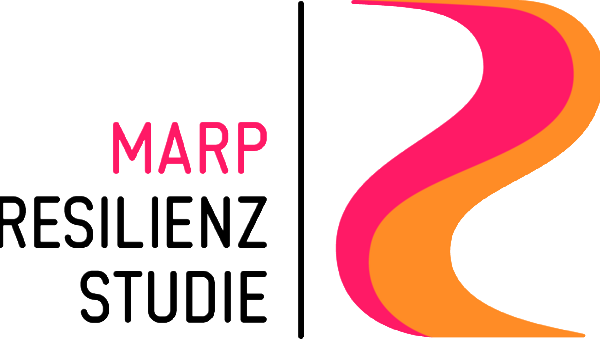 Das Rot-Orangene Logo des Mainzer Resilienz Projekts.