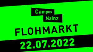 Flohmarkt Logo in Grün